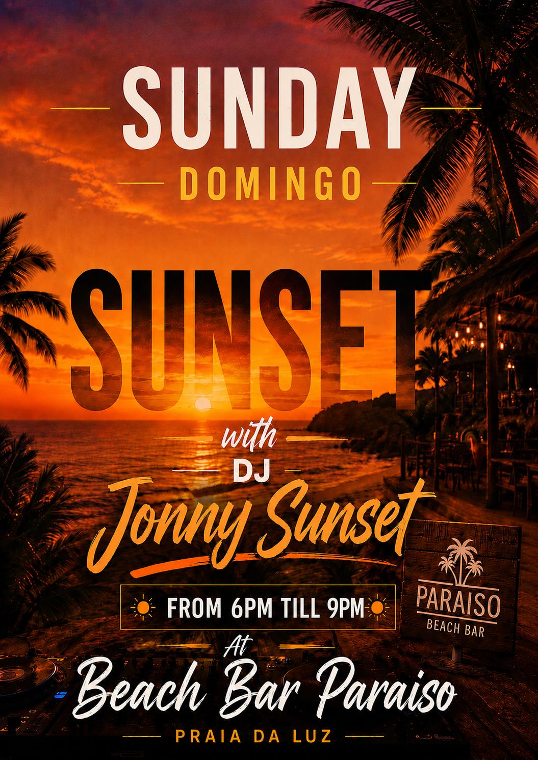 SUNDAY SUNSET — DJ JOHNNY SUNSET